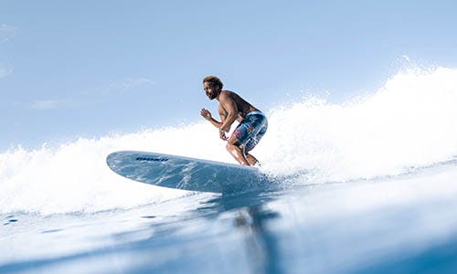 Surfing at Weligama with W15