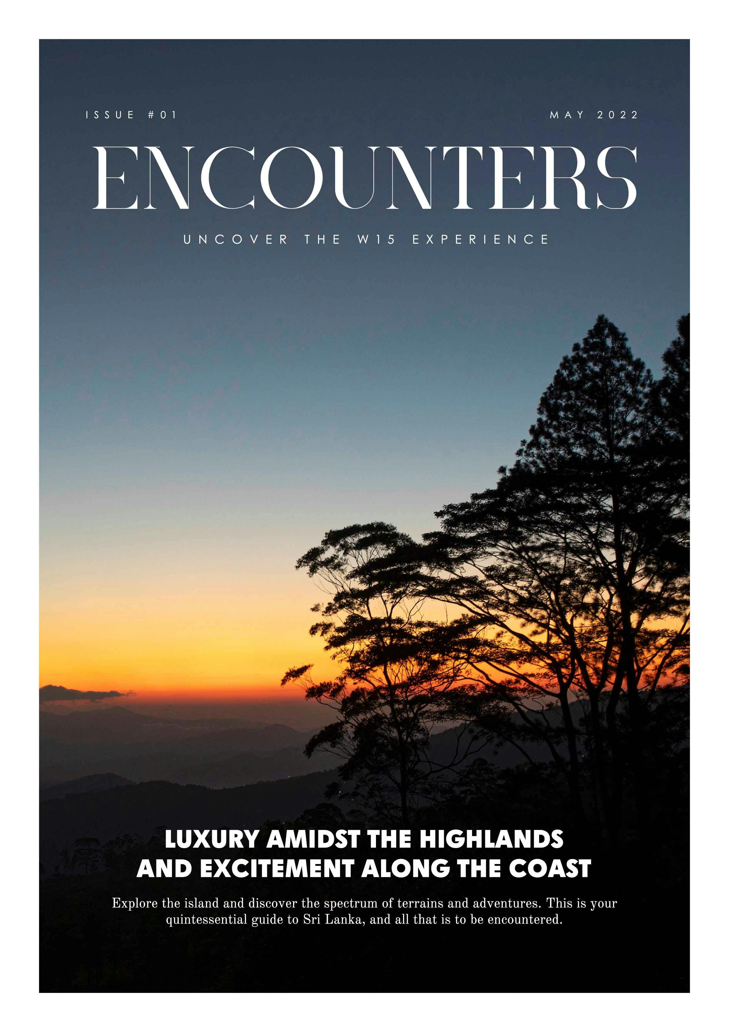 W15 Encounters Magazine Cover May 2022